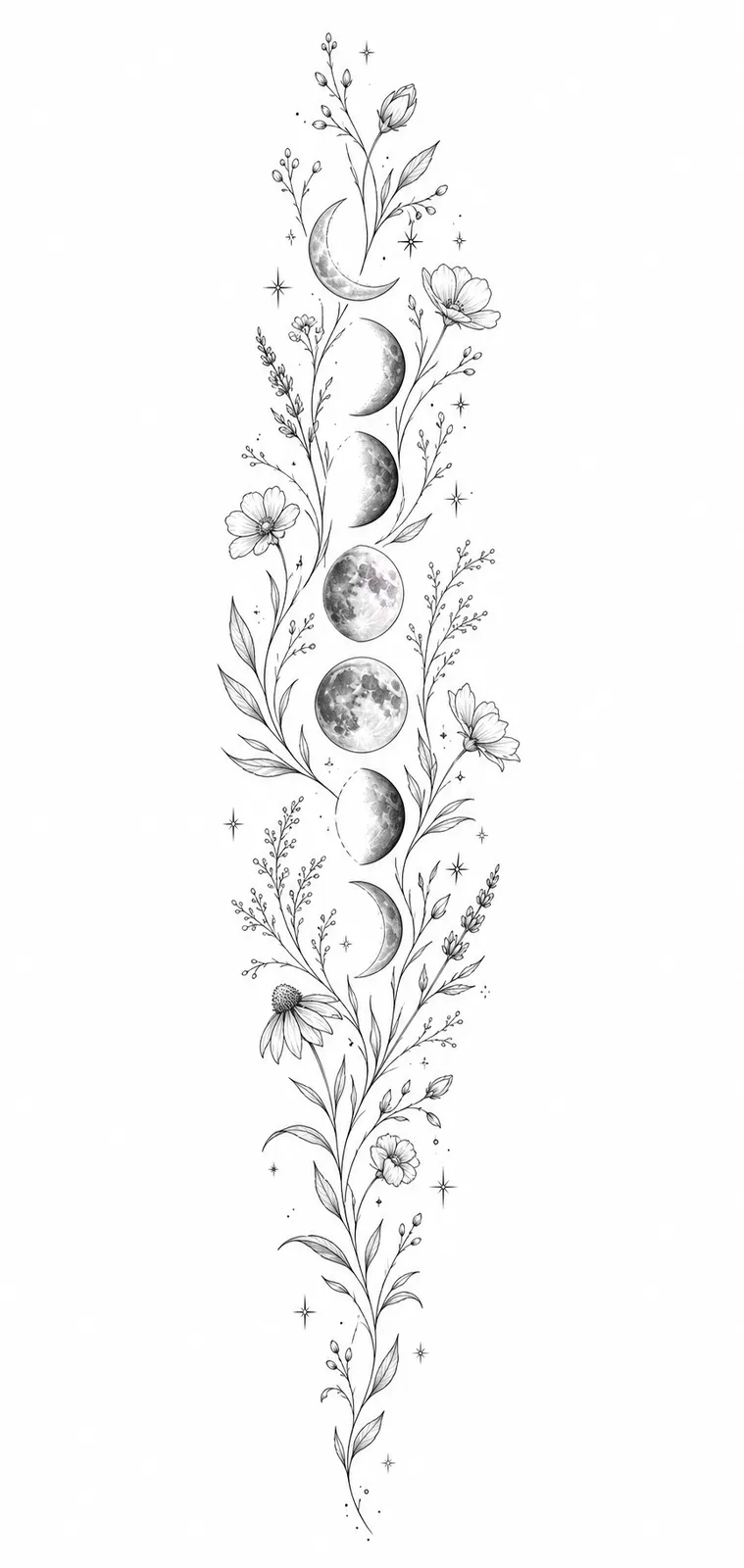 Ärmel-Tattoo für Frauen – Beispiel 2
