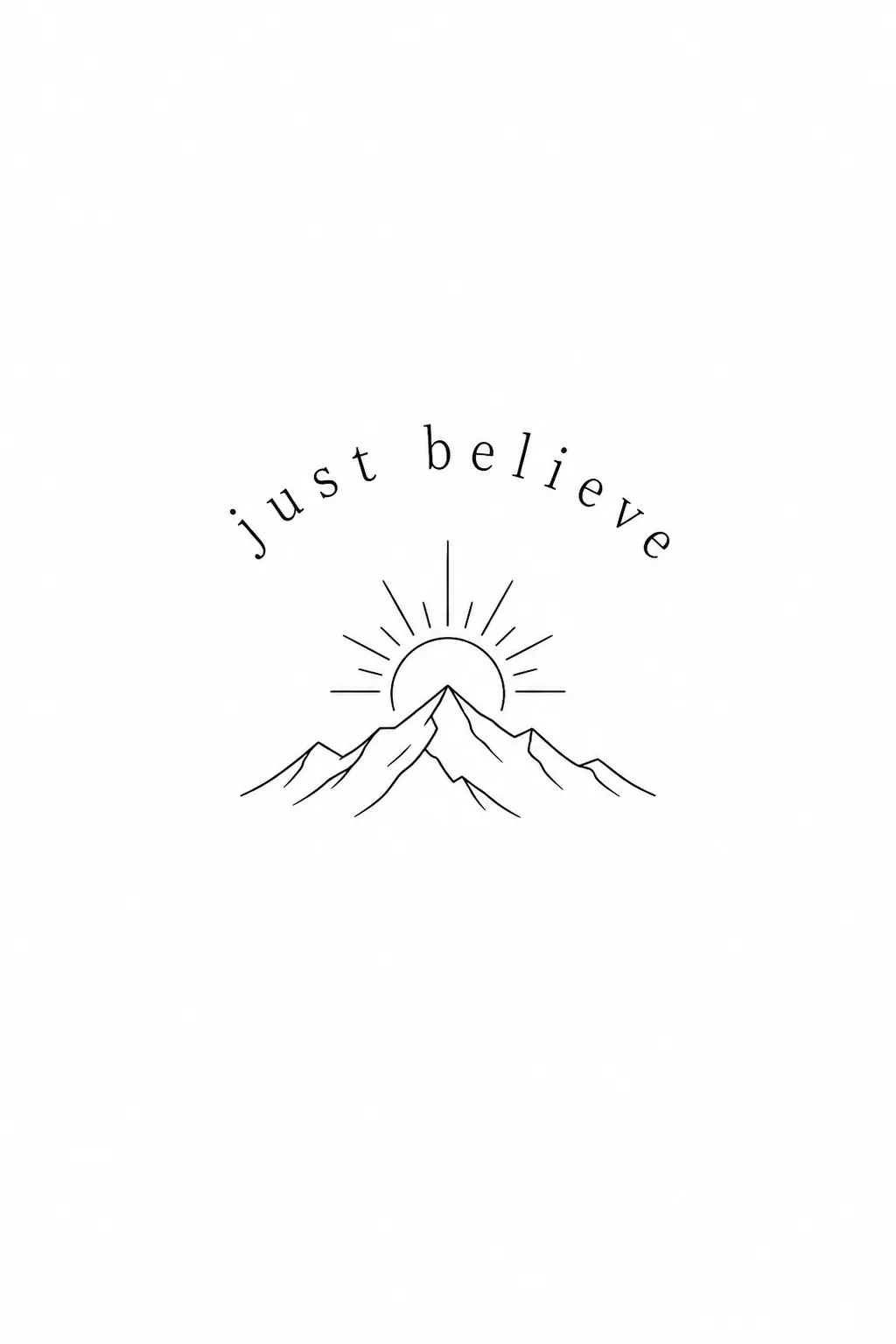 Believe-Yourself-Tattoo: Ideen – Beispiel 3