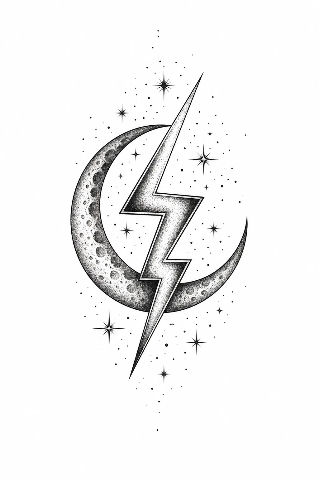 Blitz-Tattoo – Beispiel 3