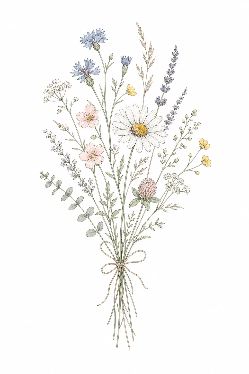 Blumen-Tattoo – Beispiel 3