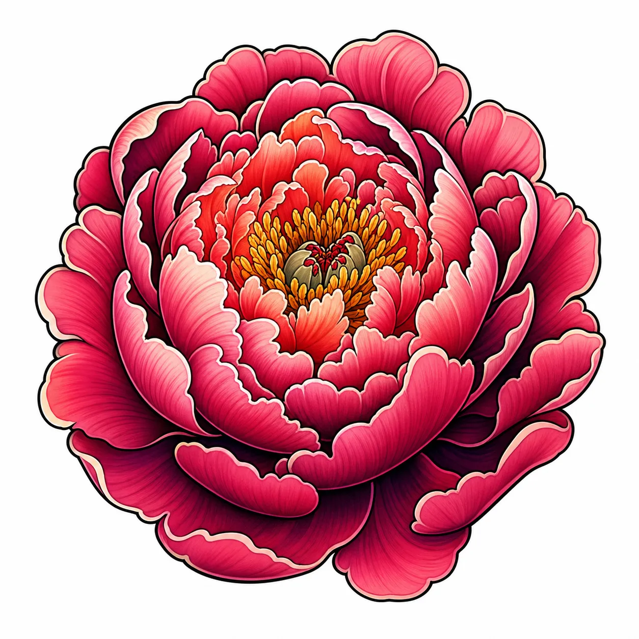 Blumen-Tattoos für Frauen – Beispiel 2