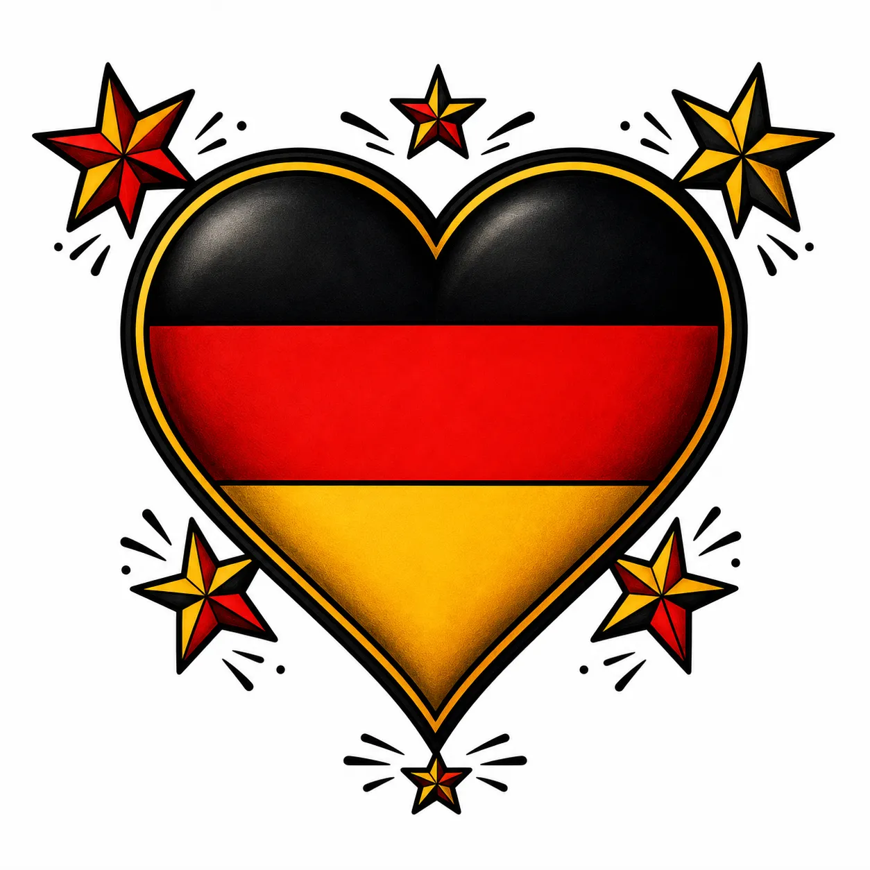 Deutschland Tattoo – Beispiel 3