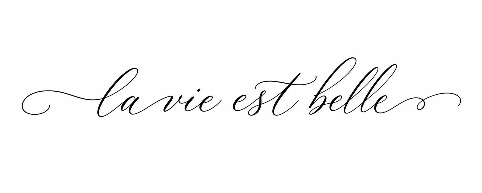 Fineline Tattoo Schriftzug Ideen – Beispiel 2