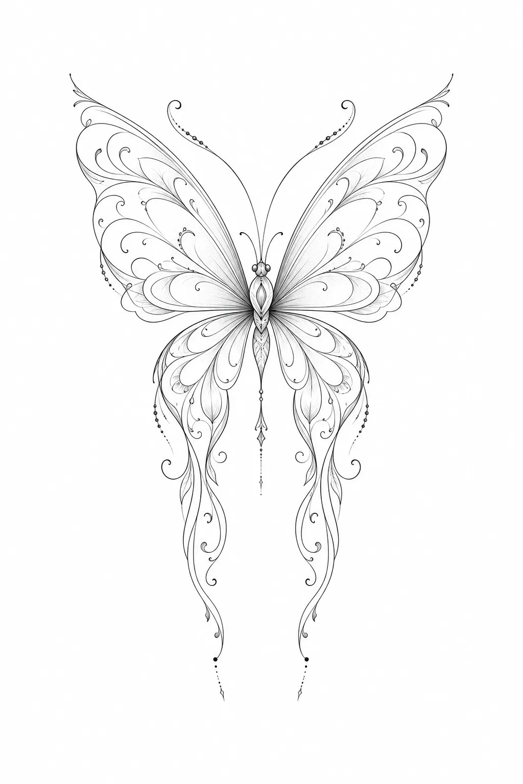 Dekolleté-Tattoo für Frauen – Beispiel 3