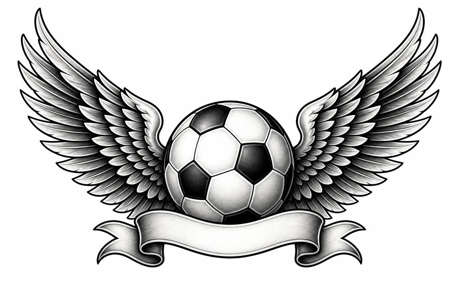 Fußball Tattoo – Beispiel 1