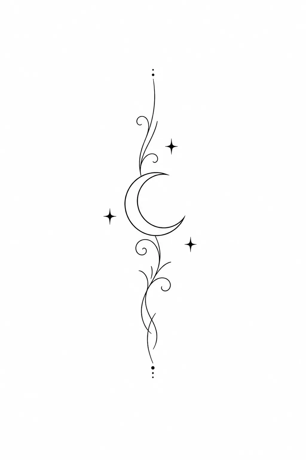 Gesicht-Tattoo für Frauen – Beispiel 1