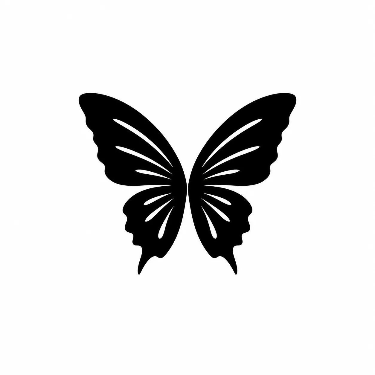 Kleiner Schmetterling als Tattoo – Beispiel 2