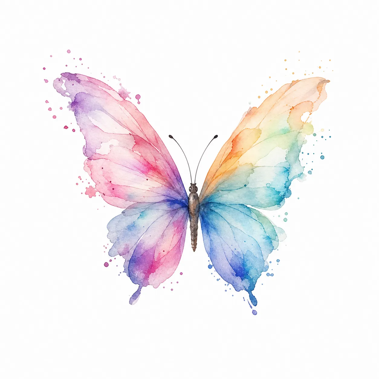 Kleiner Schmetterling als Tattoo – Beispiel 3