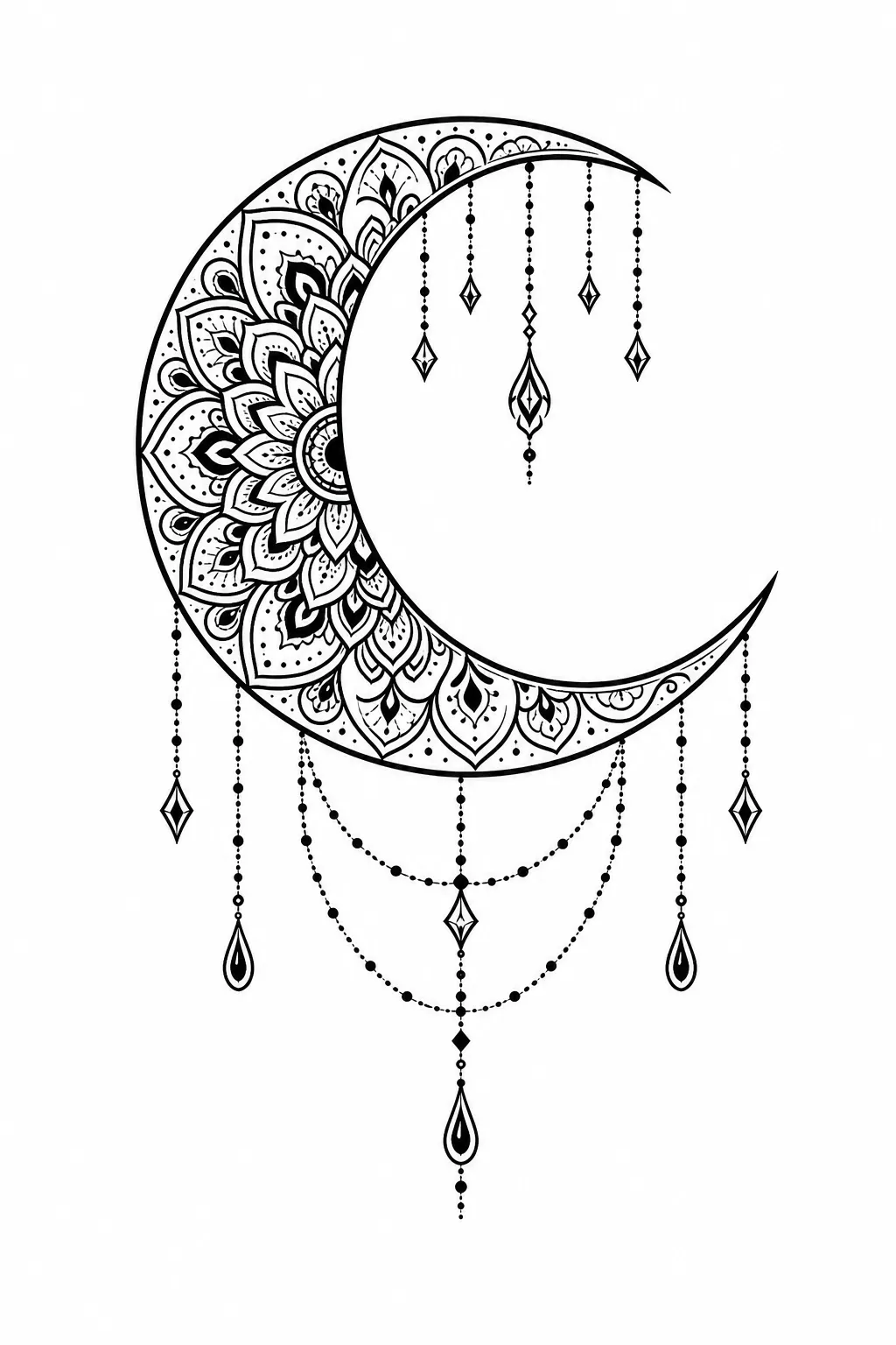 Mandala-Tattoo für Frauen – Beispiel 2