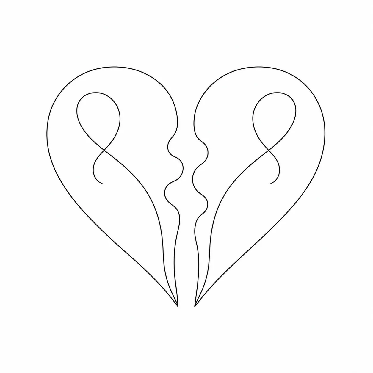 Mutter-Tochter-Tattoo – Tattoo-Design mit KI erstellt