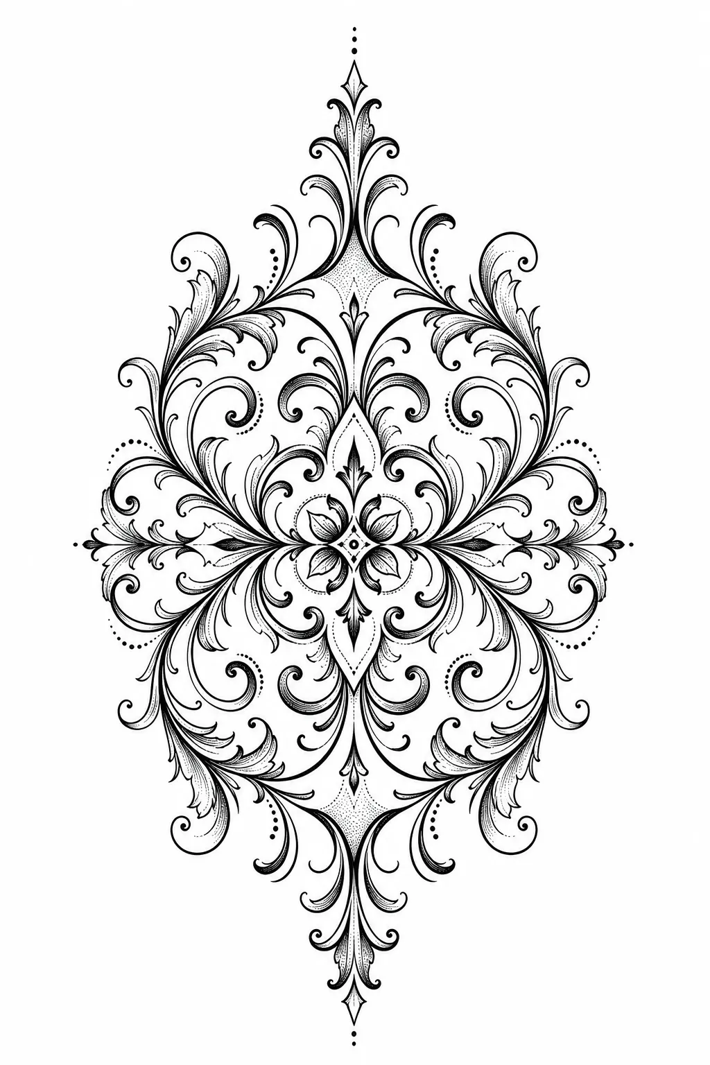 Ornamente-Tattoo: Muster & Sinn – Beispiel 1