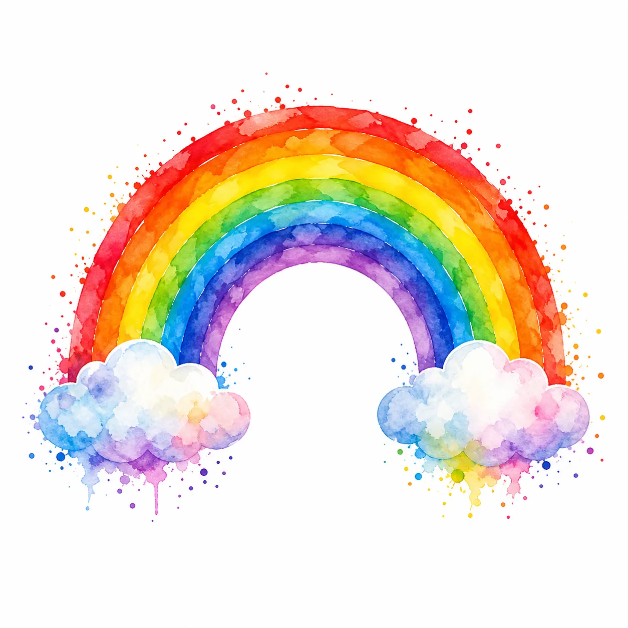 Regenbogen-Tattoo: Sinn & Motive – Tattoo-Design mit KI erstellt