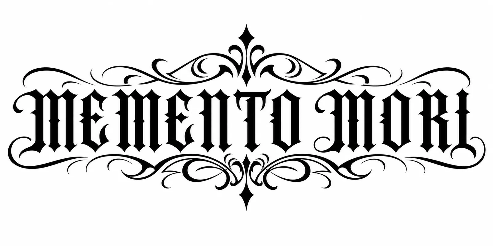 Schriftzug-Tattoo auf der Brust – Beispiel 2