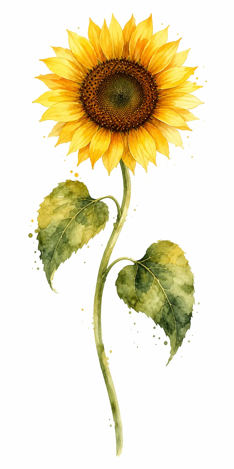 Sonnenblumen-Tattoo: Motive & Sinn – Beispiel 2