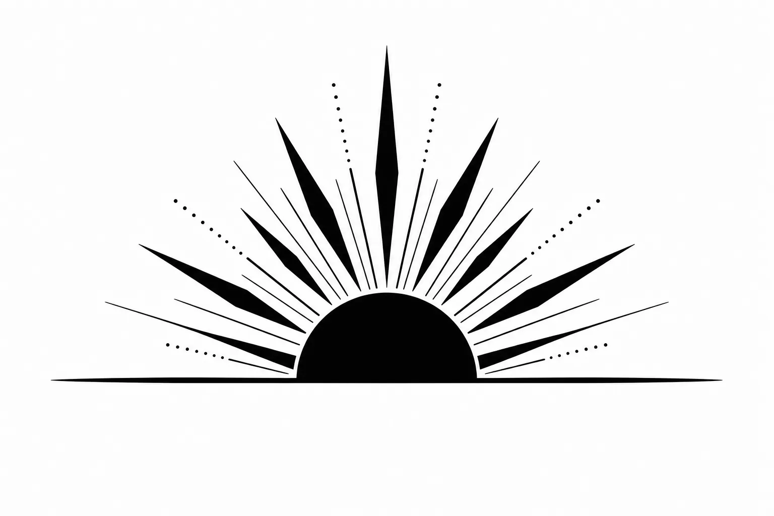 Sonnenuntergang-Tattoo & Bedeutung – Beispiel 3