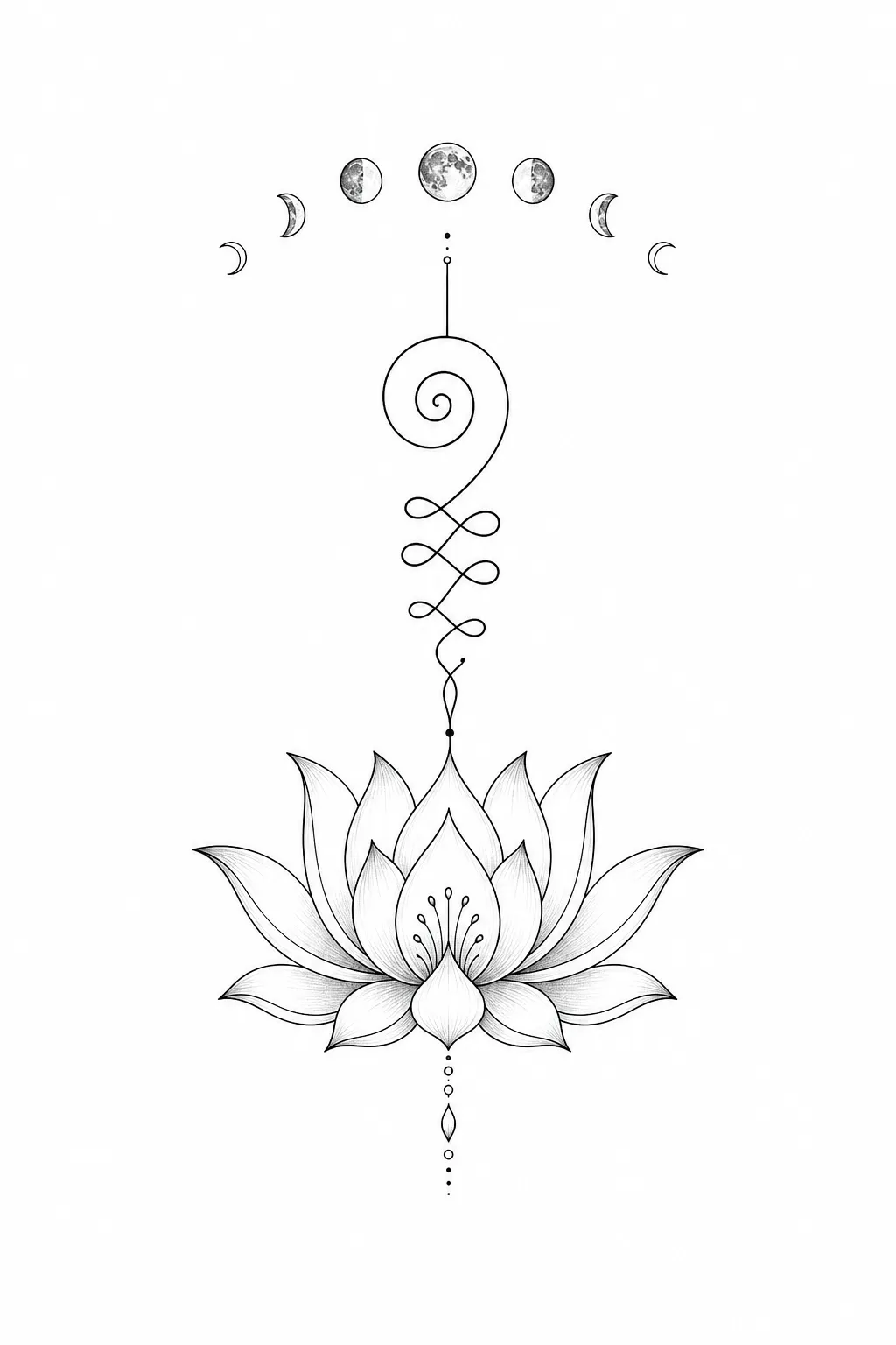Spirituelle Tattoos: Symbole & Sinn – Beispiel 1