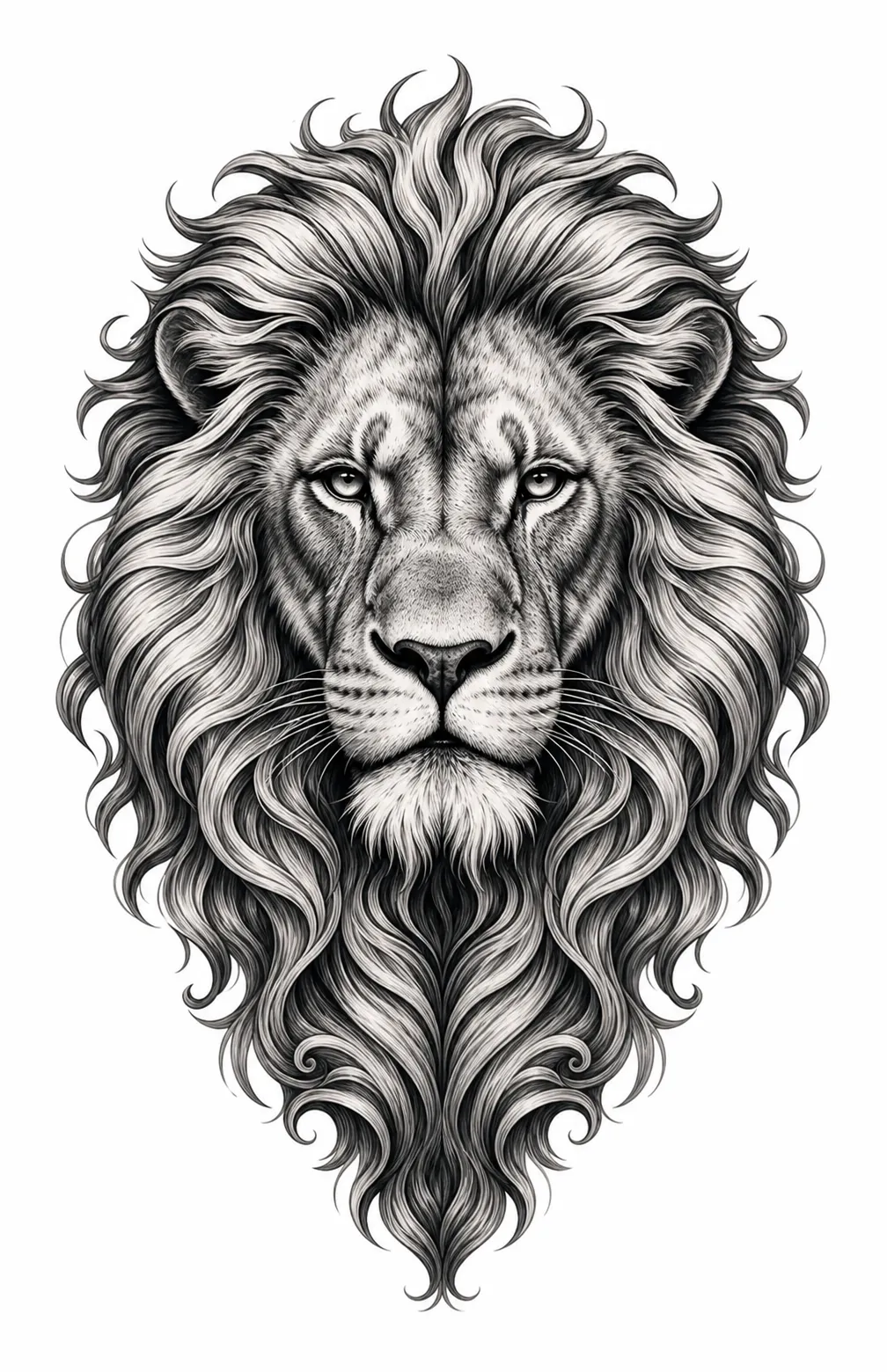 Sternzeichen Löwe Tattoo – Beispiel 2