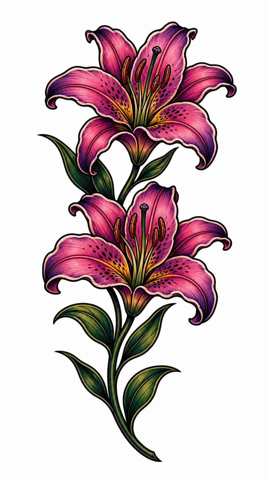 Tattoo Blume Unterarm: Motive – Beispiel 3
