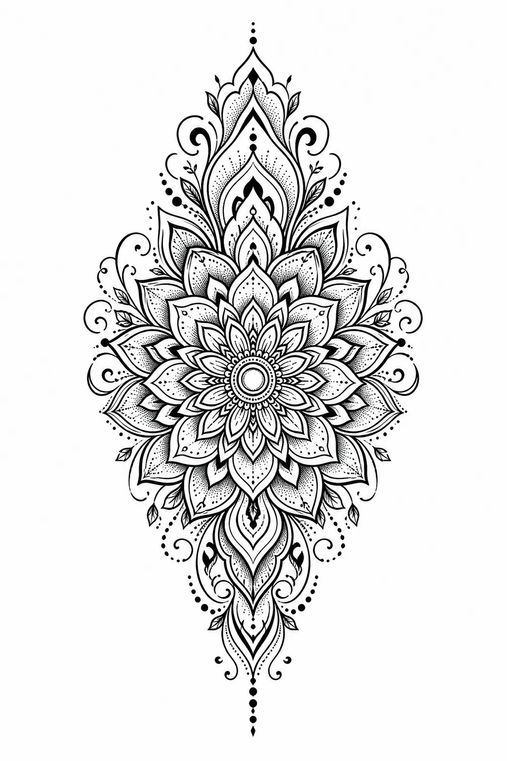 Hand-Tattoo – Tattoo-Design mit KI erstellt