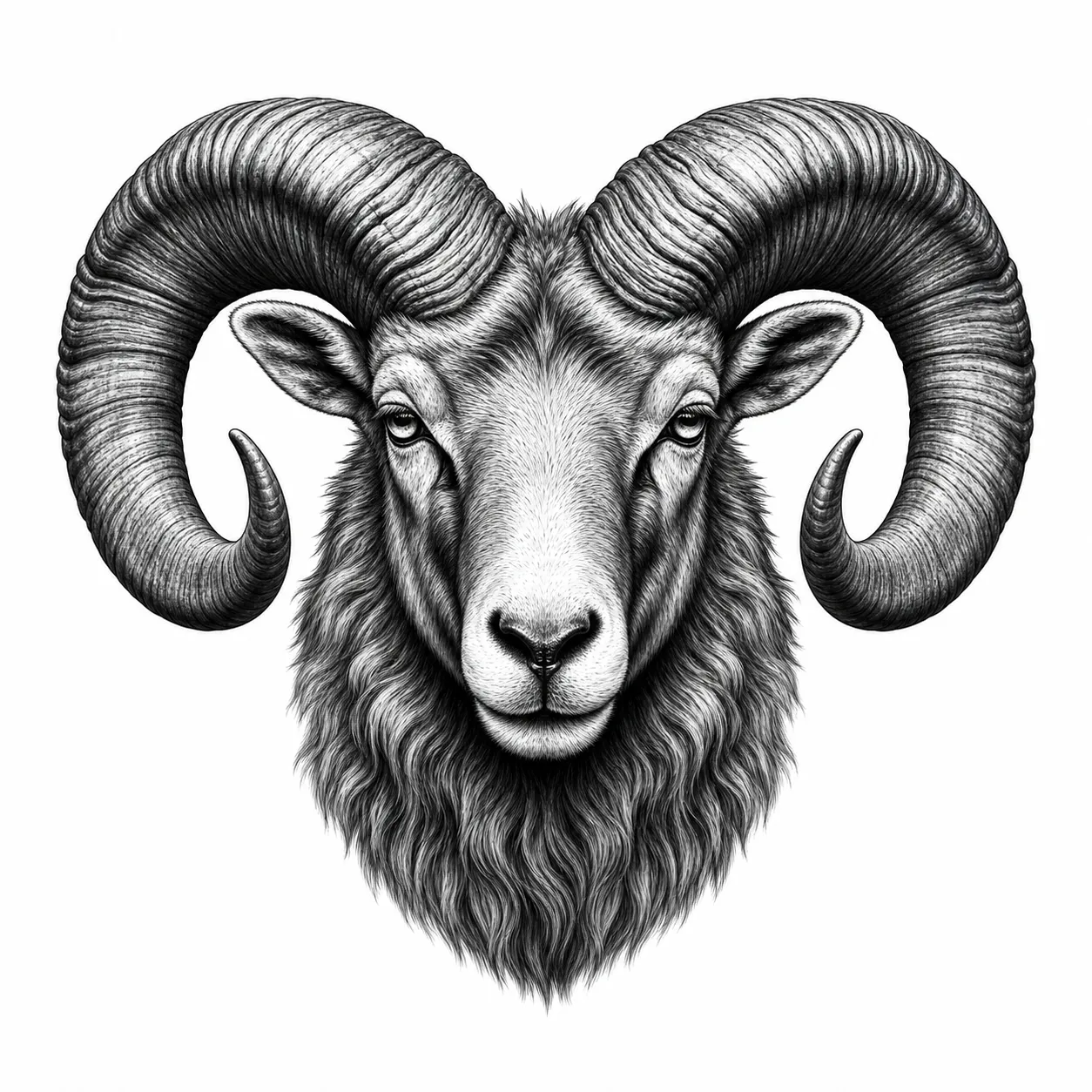 Tattoo Sternzeichen Widder – Beispiel 2