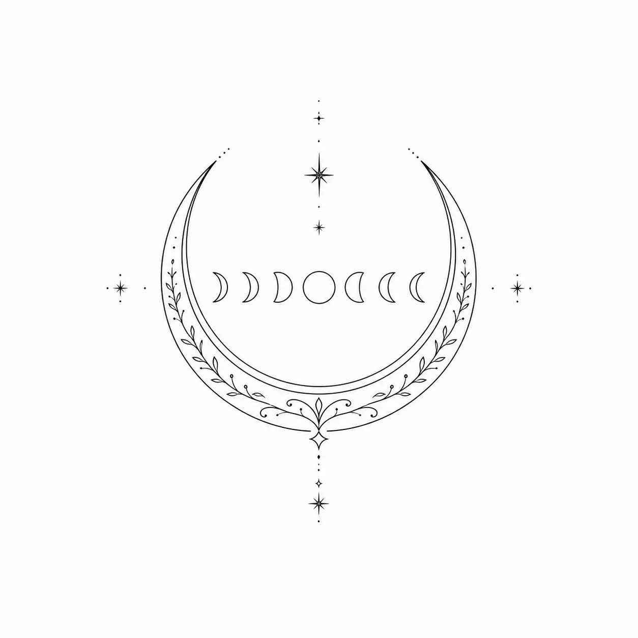 Tattoo-Vorlagen für Frauen – Beispiel 2