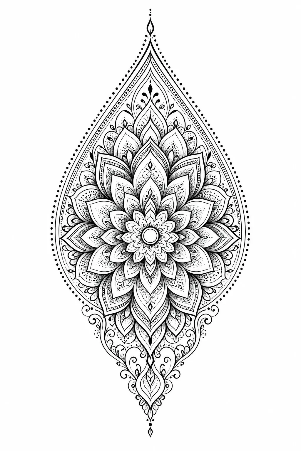 Tattoo-Vorlagen für Frauen – Beispiel 3
