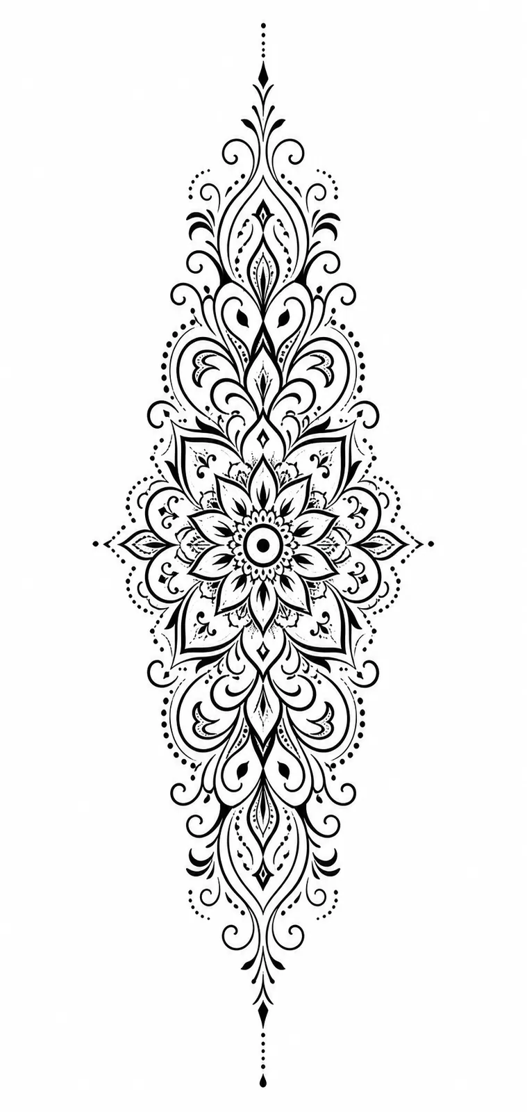 Waden-Tattoos für Frauen – Beispiel 3
