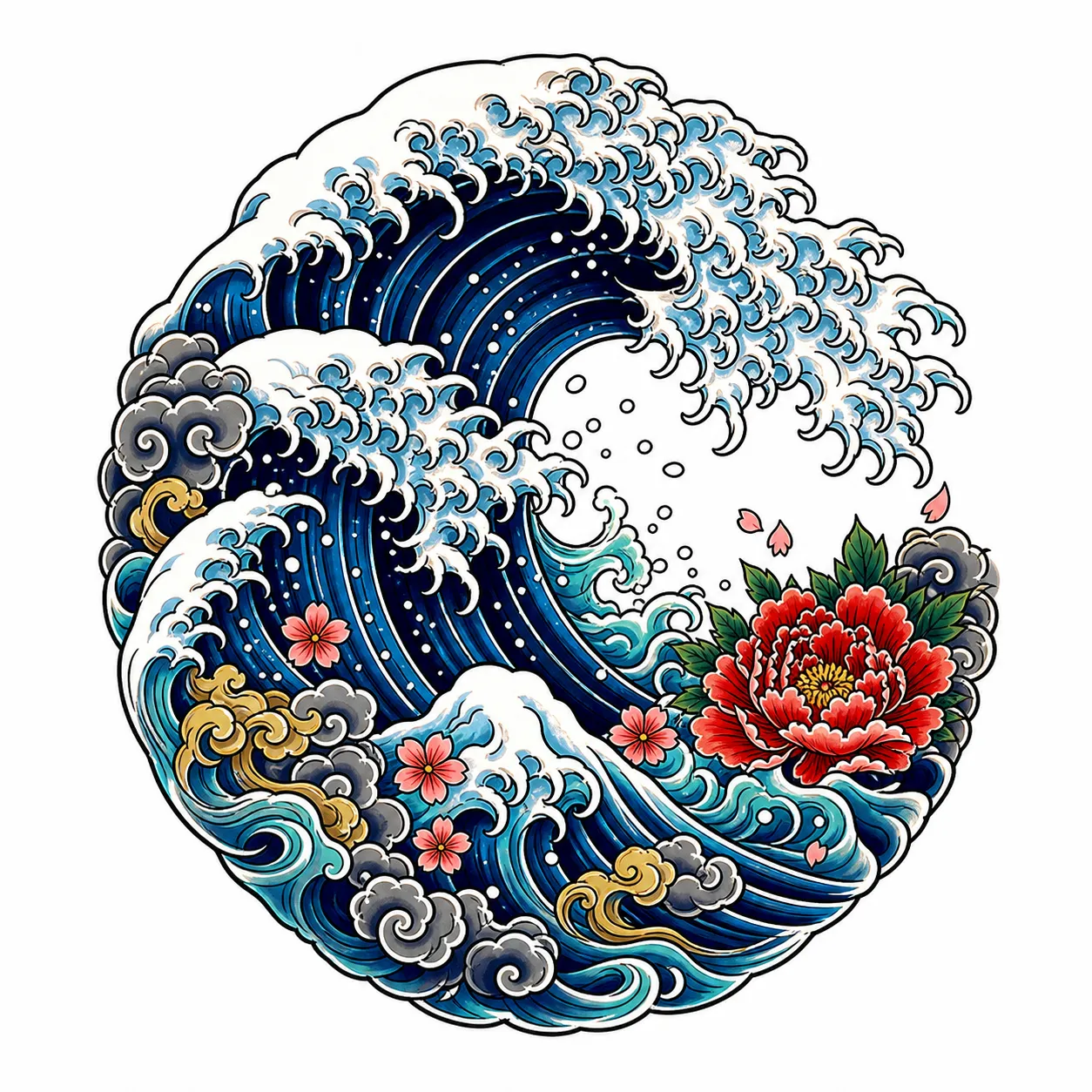 Tattoos mit Wasser erklärt – Beispiel 2