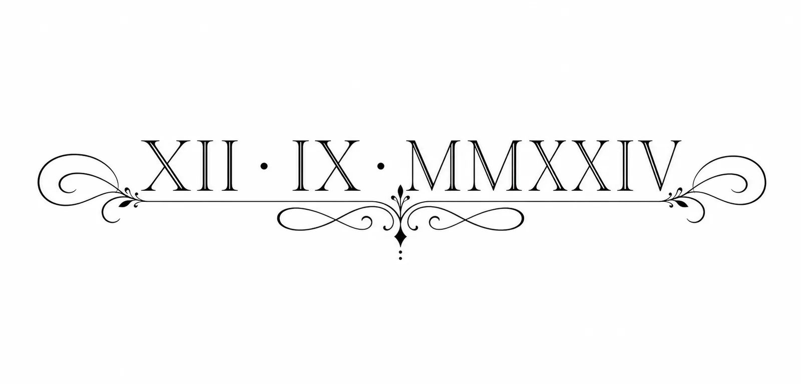 Zahlen für Tattoo: Sinn & Motive – Beispiel 1
